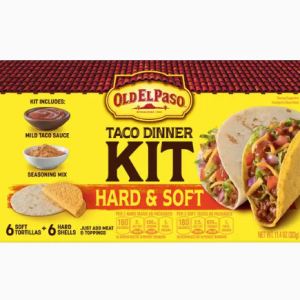Old El Paso Hard & Soft Taco Dinner Kit 11.4oz